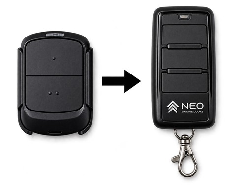 Neo garage door remote control - neo,