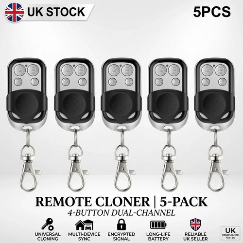 433mhz garage door remote - 5x,