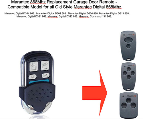 Marantec garage door remote - marantec,