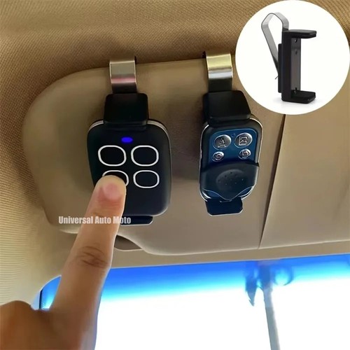 Car sun visor clip holder - car,
