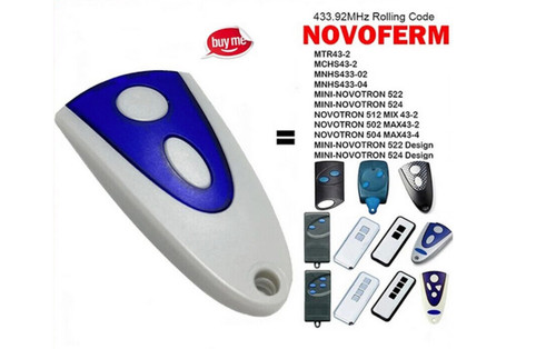 Novoferm garage door remote - door,